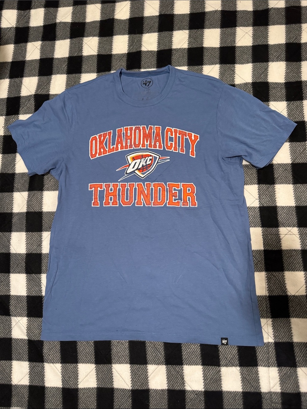 OKC Thunder Blue Graphic Tee - Oklahoma City Thunder T-Shirt